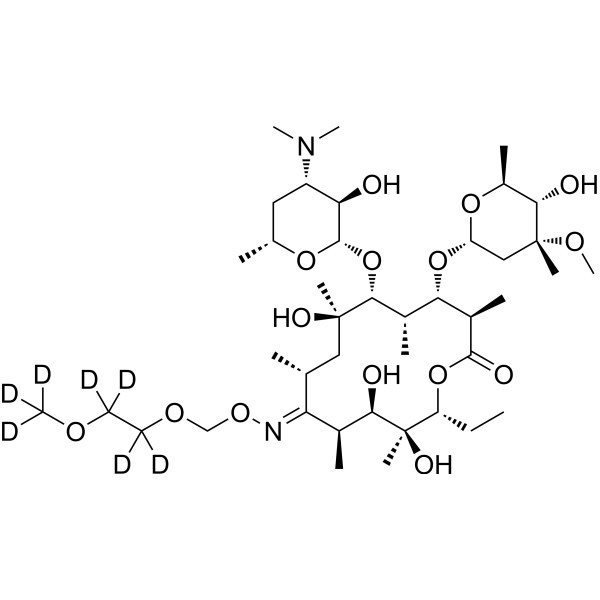 Roxithromycin-d7 (RU-28965-d7)